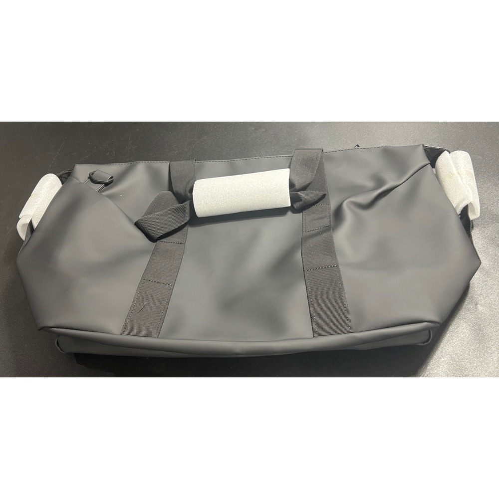 RAINS Weekender Bag Small W3 Black One Size Waterproof Travel Duffle